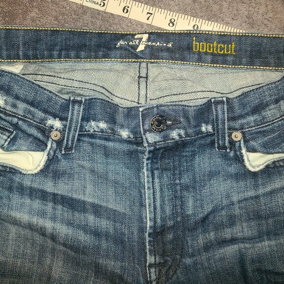 7 For All Mankind Bootcut Jeans - Picture 5 of 6